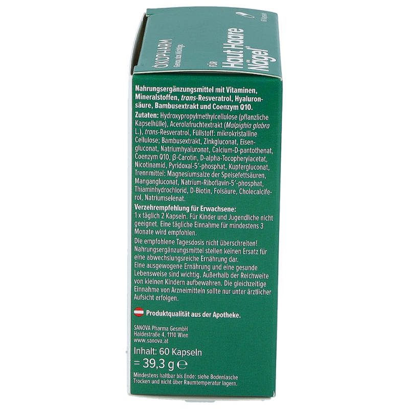 Ökopharm Haut Haare Nägel Kapseln