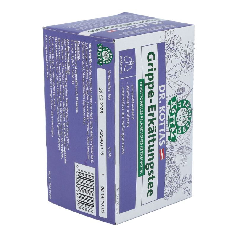 Dr. Kottas Grippe-Erkältungstee 20 Stk.