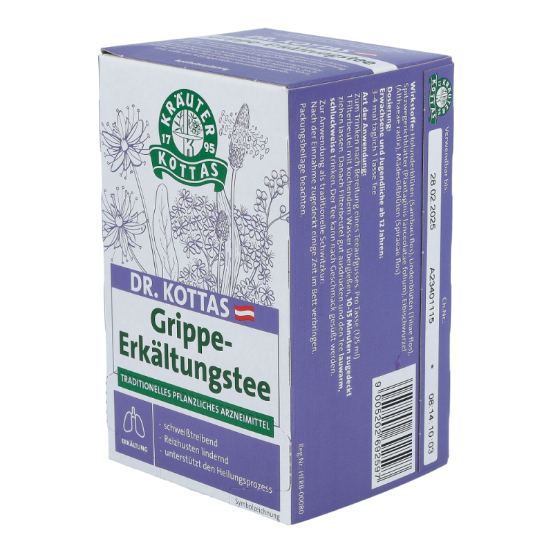 Dr. Kottas Grippe-Erkältungstee 20 Stk.