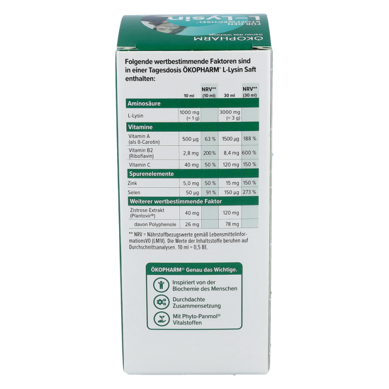 Ökopharm L-Lysin Saft