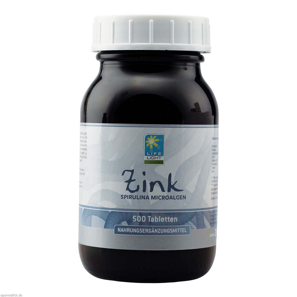 Life Light Spirulina Zink Tabletten 500 Stk.
