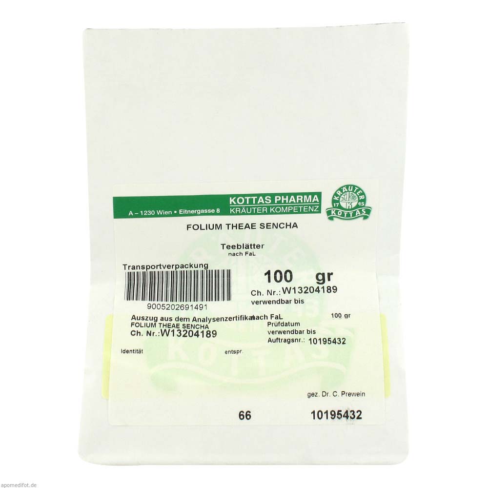 Dr. Kottas Bio-Sencha Fine-Grüner Tee 100 g