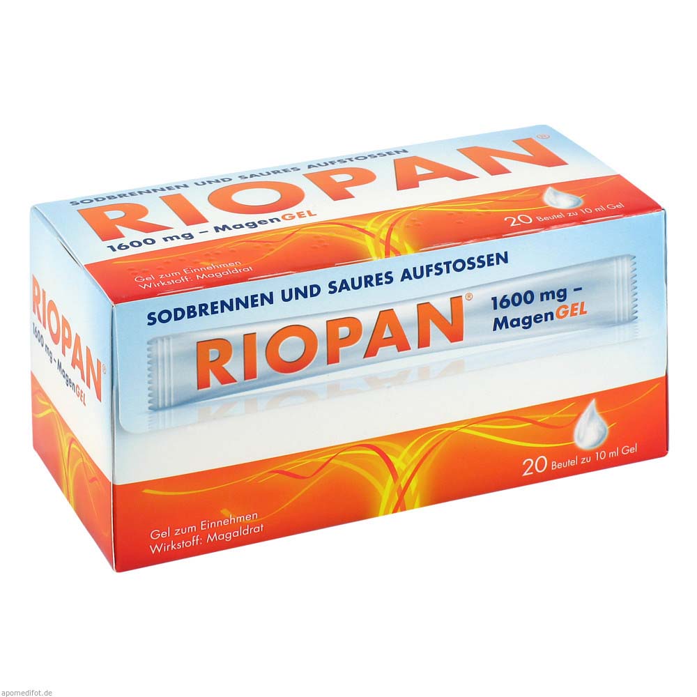 Riopan 1600 mg Magengel 20 Stk.