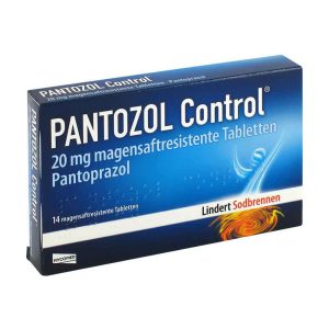 Pantozol Control 20 mg magensaftresistente Tabletten 14 Stk.