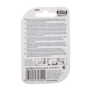 Zahnseide Gum Original White plus Fluor 30 m