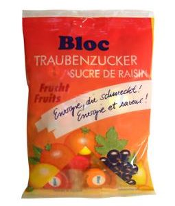 Bloc Traubenzucker Frucht