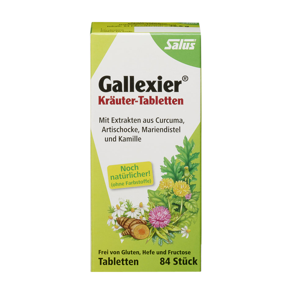 Salus Gallexier Kräutertabletten 84 Stk.