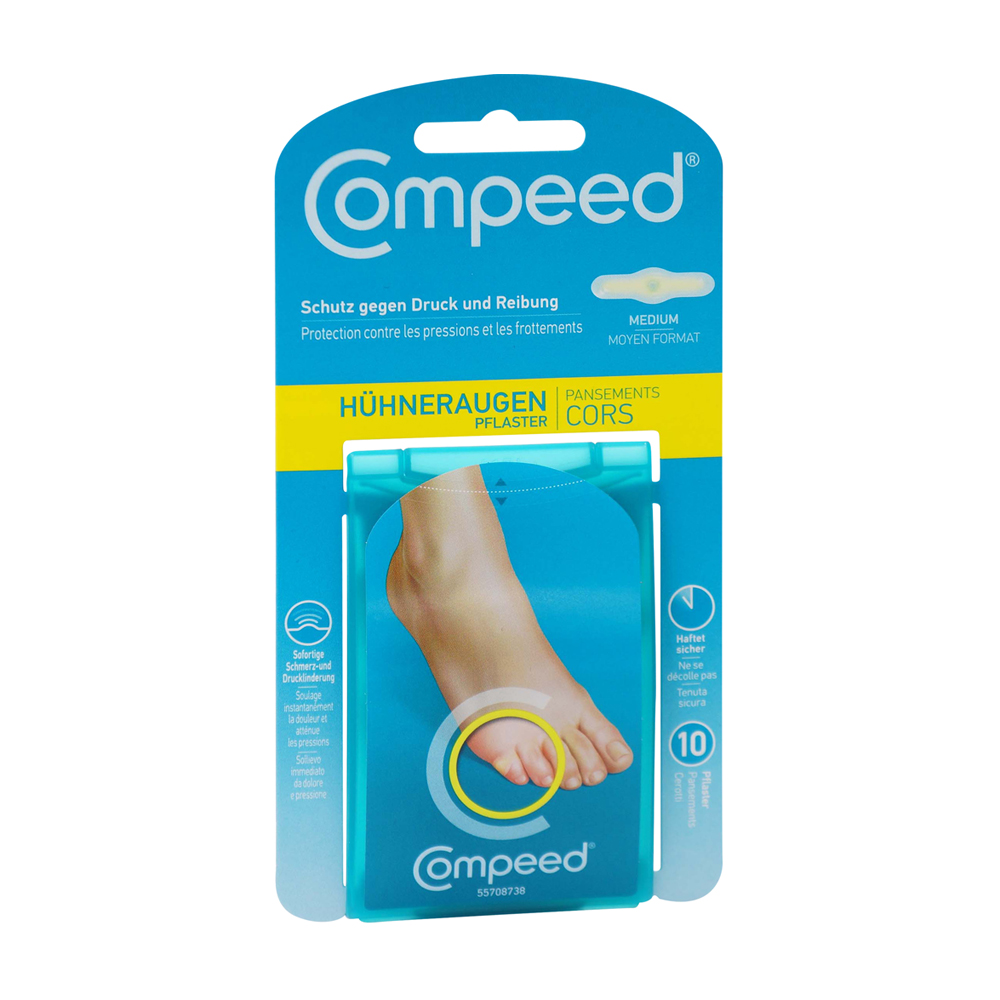 Compeed Hühneraugen Pflaster 10 Stk. Medium
