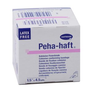 Hartmann Peha-haft Color Blue Fixierbinde latexfrei 1 Stk. 4 m x 4 cm
