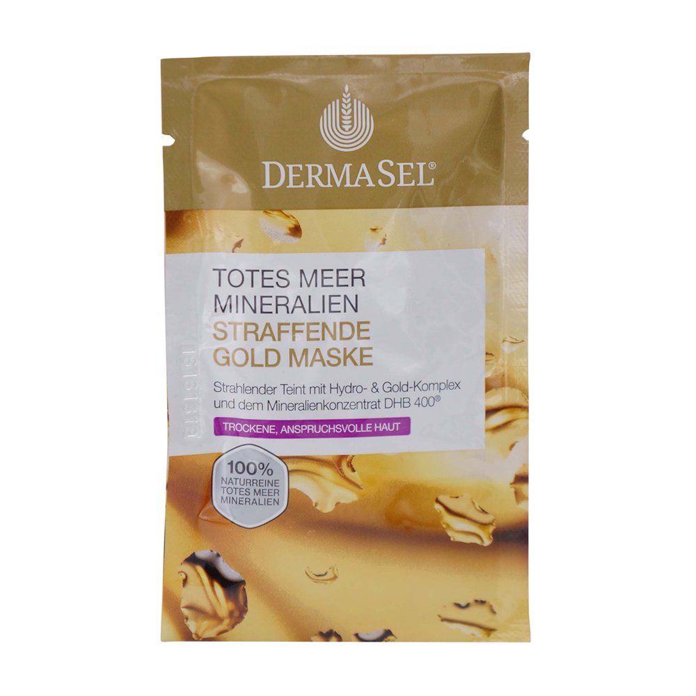 Dermasel exklusiv Totes Meer Maske 12 ml Goldrausch