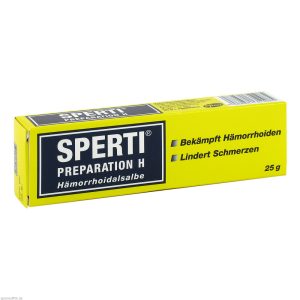 Sperti Preparation H Hämorrhoidalsalbe 25 g