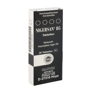 Sanum Kehlbeck Nigersan D 5 Tabletten 20 Stk.