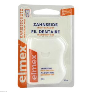 Elmex Zahnseide ungewachst 50m