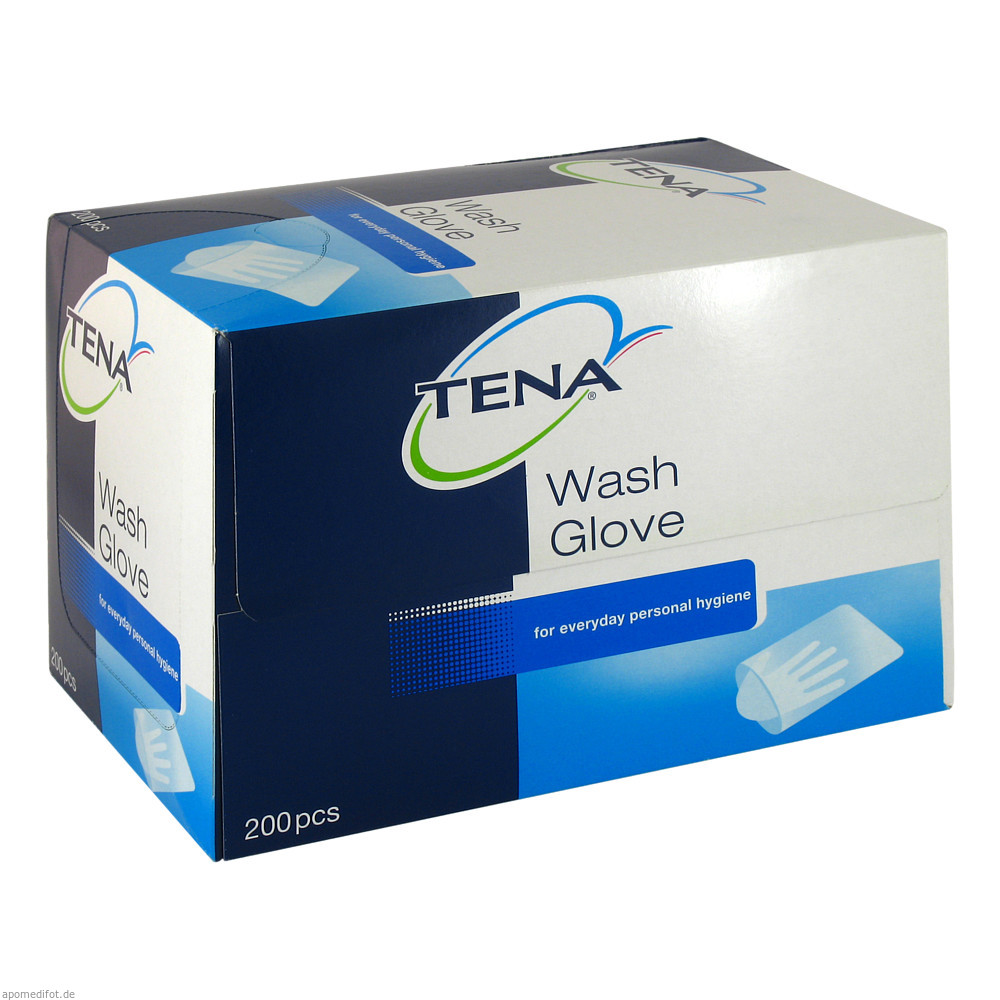 Tena Waschhandschuh ohne Folie 200 Stk.
