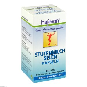 Hafesan Stutenmilch + Selen Kapseln 60 Stk.