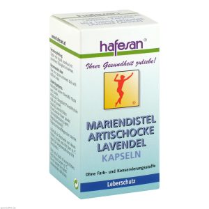 Hafesan Mariendistel + Artischocke + Lavendel Kapseln 60 Stk.