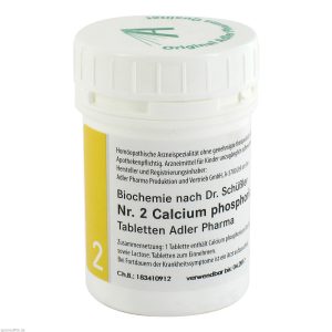 Adler Pharma Schüßler Tabletten Nr. 2 Calcium Phosphoricum D 6 100 g
