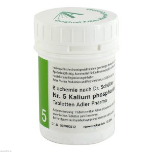 Adler Pharma Schüßler Tabletten Nr. 5 Kalium Phosphoricum D 6 100 g