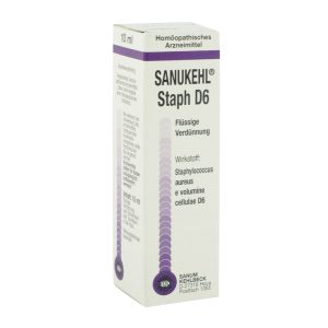 Sanum Kehlbeck Sanukehl Tropfen Staph D 6 10 ml