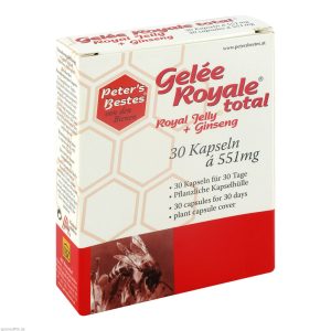Peters Bestes Gelee Royal Total + Ginseng Kapseln 30 Stk.