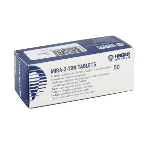 Mira-2-Ton Plaquetest-Tabletten H + W 50 Stk.