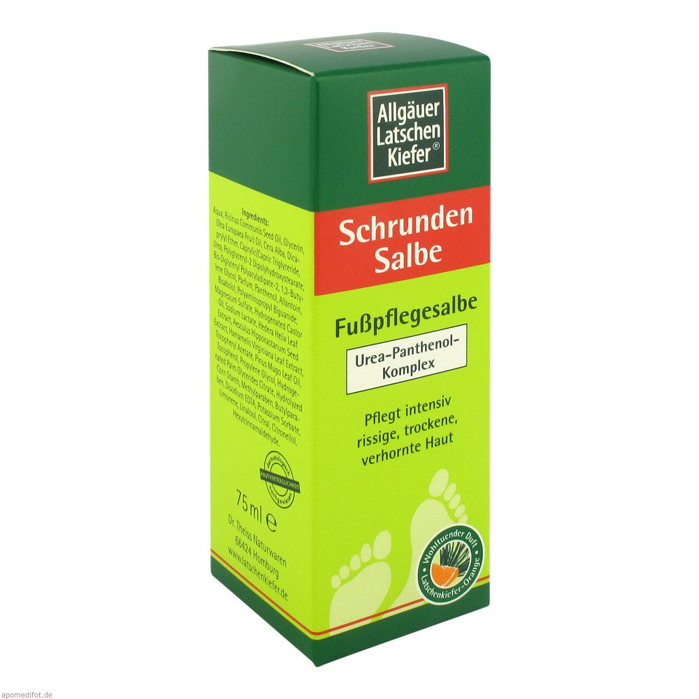 Allgäuer Latschenkiefer Schrundensalbe Latschenkiefer-Orange 75 ml