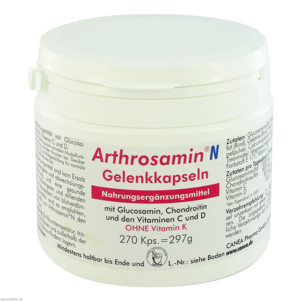 Canea Arthrosamin N Kapseln (ohne Vitamin K)
