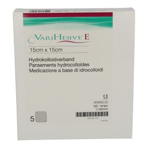 Varihesive E Wundverband  5 Stk. 15 x 15 cm