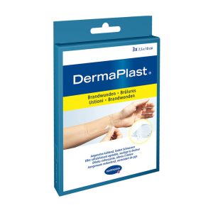 Dermaplast Brandwunden-Pflaster 3 Stk. 4,5