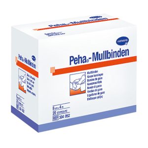 Mullbinde Peha Zellwolle Baumwolle/fk 20-fach 1 Stk. 4 x 8 cm