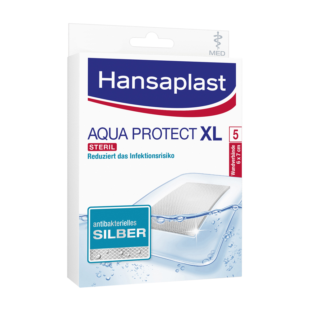 Hansaplast Med Aqua Protect XL 5 Stk.
