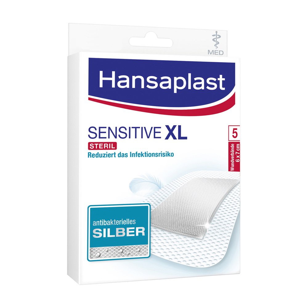 Hansaplast Med Sens Strips XL 5 Stk.