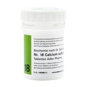 Adler Pharma Schüßler Nr. 18 Calcium Sulfuricum 1 kg D 12