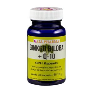 Gall Pharma Ginkgo Biloba plus Q10 Kapseln 60 Stk.