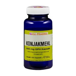 Konjakmehl 600mg Kapseln