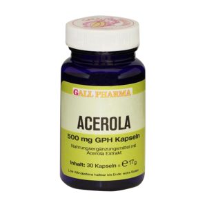 Gall Pharma Acerola Kapseln 500mg 60 Stk.