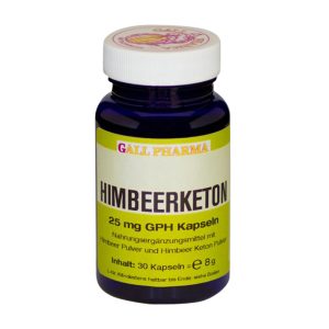 Gall Pharma Himbeerketon Kapseln 25mg 60 Stk.