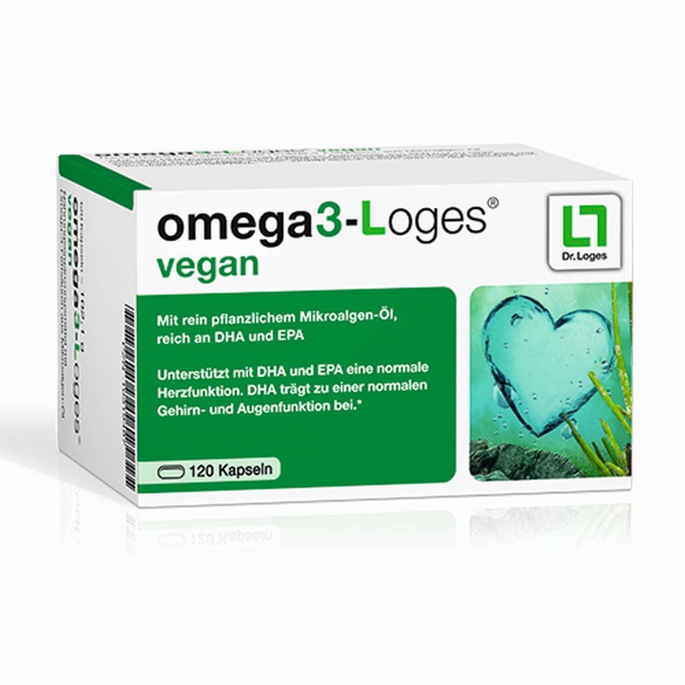 Omega 3-Loges Vegan Kapseln 120 Stk.