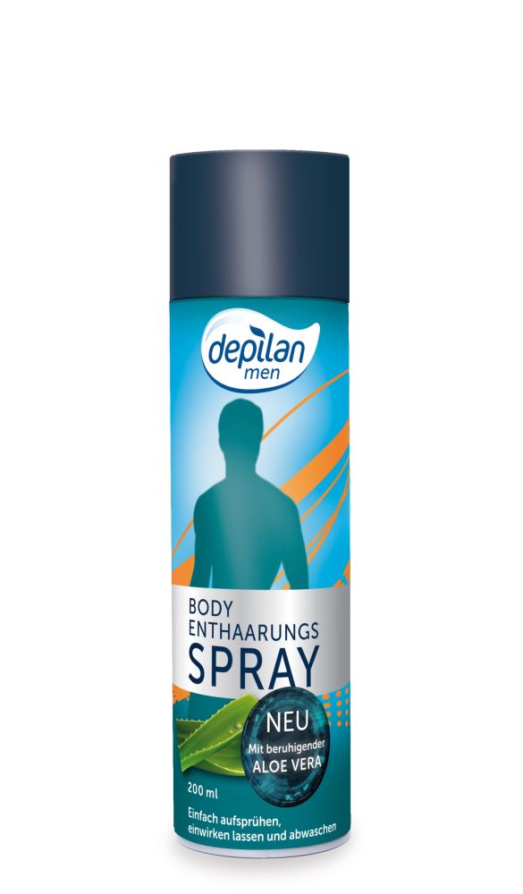 Body Enthaarungsspray for men 200 ml