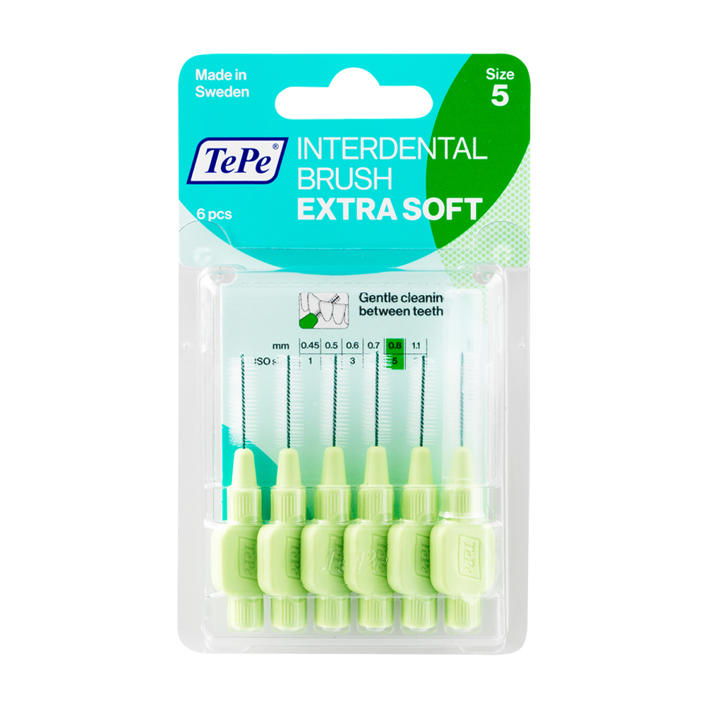 TePe Interdentalbürste X-weich Größe 5 6 Stk.