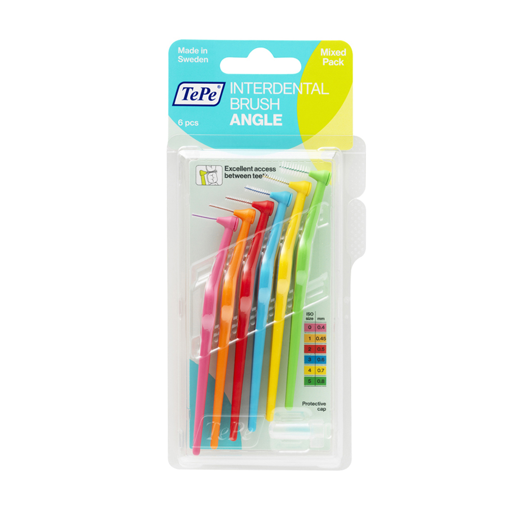 TePe Interdentalbürste Angle Gemischt 6 Stk.