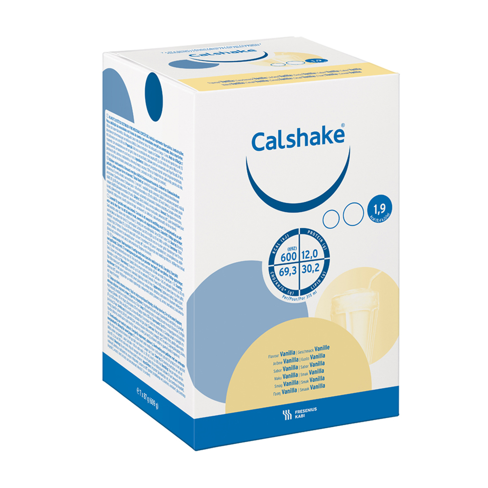 Fresenius Calshake 7 x 87 g 1 Stk. Vanille