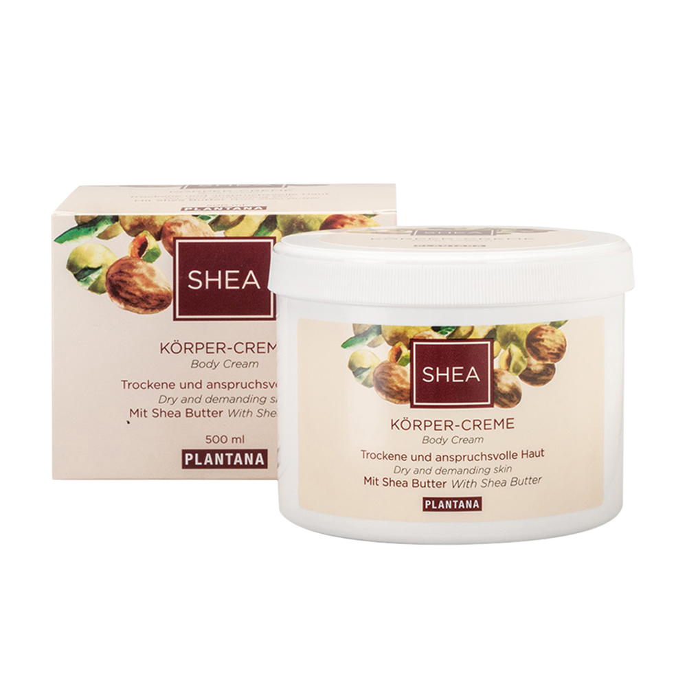 Plantana Körpercreme 500 ml Shea Butter