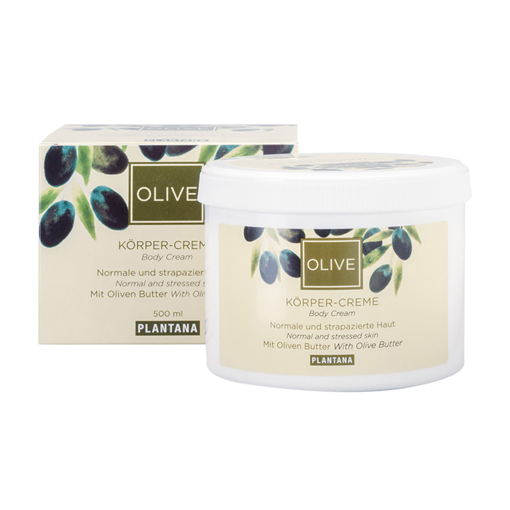 Plantana Körpercreme 500 ml Oliven Butter