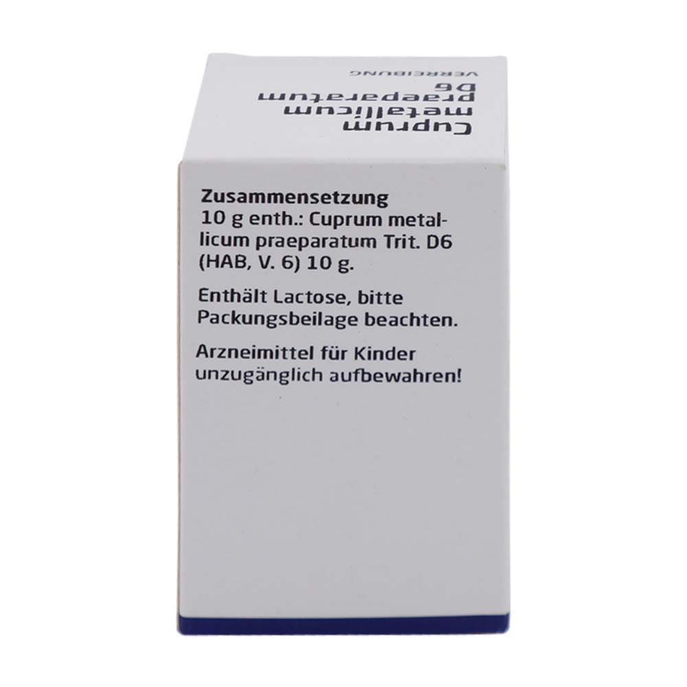 Weleda Cuprum Metallicum PR 20 g D 6 Trituration