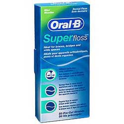 Oral-B SuperFloss 50 Fäden