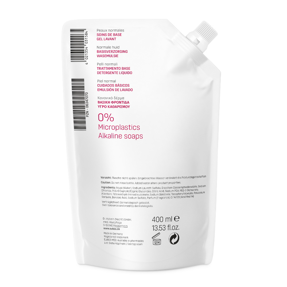 Eubos Flüssig Wasch und Dusch Rot Nachfüllung 400 ml