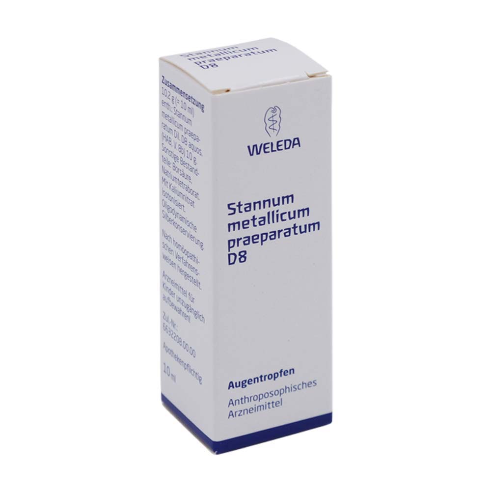Weleda Stannum Metallicum PR D 8 Augentropfen 10 ml