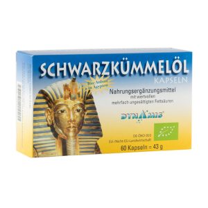 Dynamis Ägyptisches Schwarzkümmel Öl Kapseln 500 + E 3 x 60 Stk.