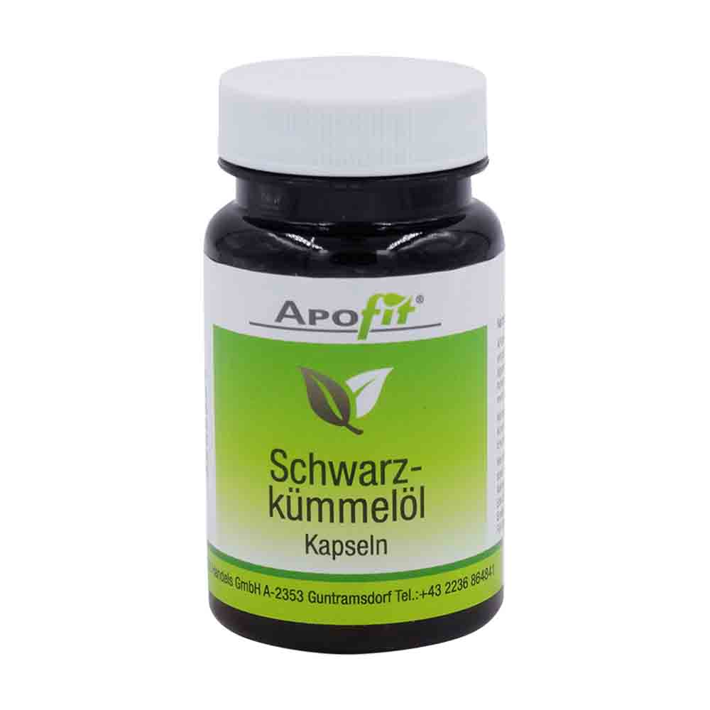 Apofit Schwarzkümmel Öl 500 Kapseln 75 Stk.